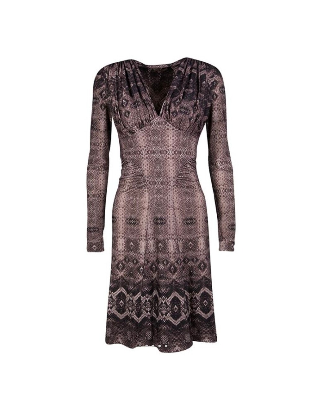 ROBERTO CAVALLI Midi Dress Size 42, Made in Italy